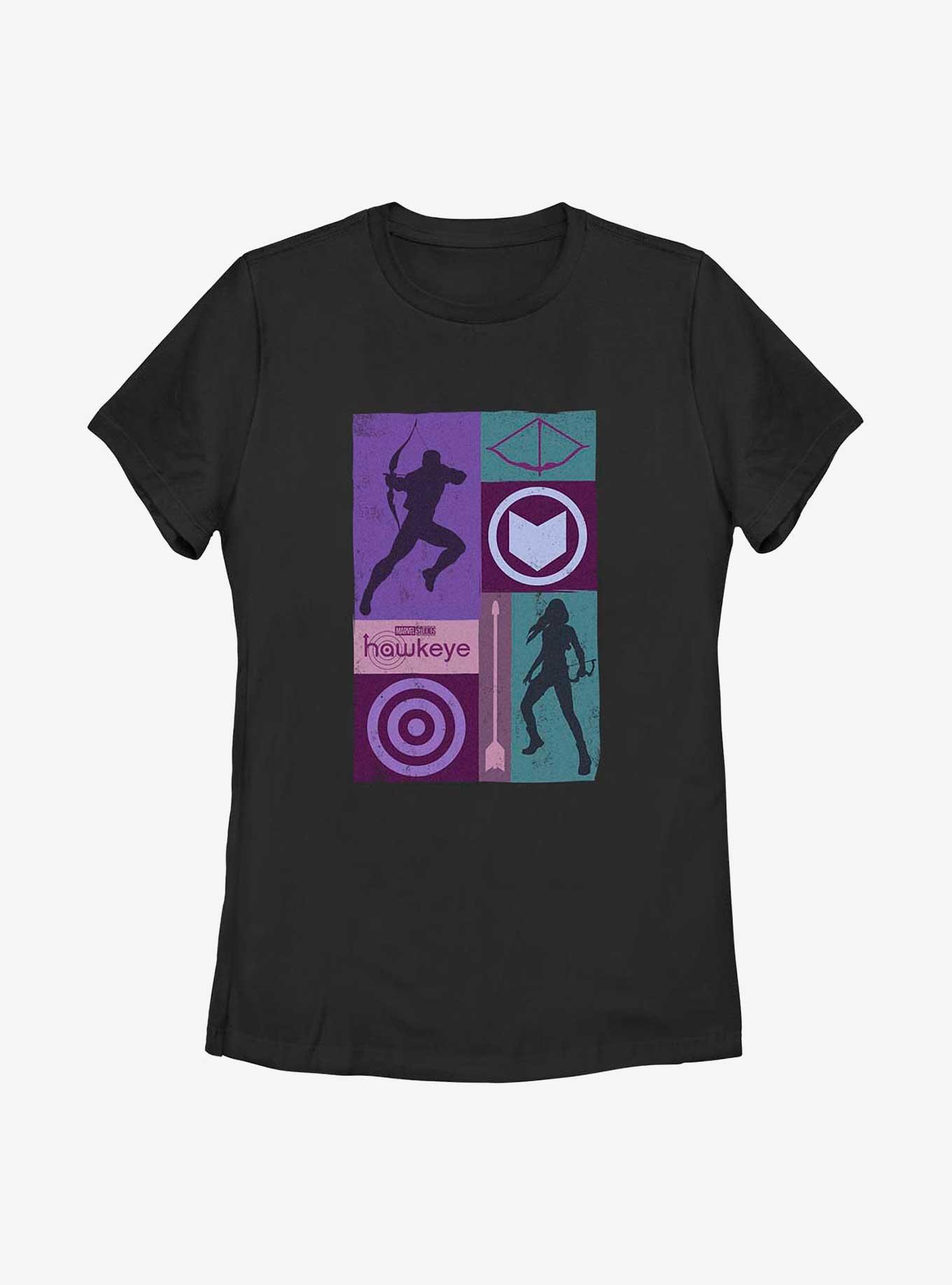 Marvel Hawkeye Simple Box Ups Womens T-Shirt, , hi-res