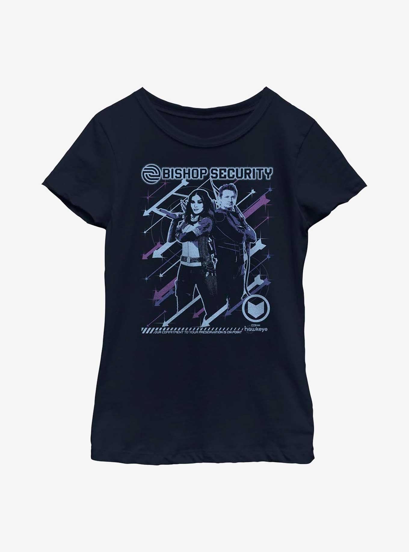 Marvel Hawkeye Bishop Security Youth Girls T-Shirt, , hi-res
