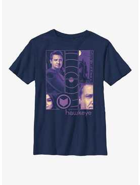 Marvel Hawkeye Collage Panels Youth T-Shirt, , hi-res