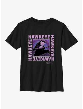 Marvel Hawkeye Text Box Youth T-Shirt, , hi-res