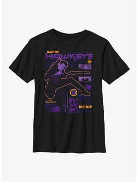 Marvel Hawkeye Street Scan Youth T-Shirt, , hi-res