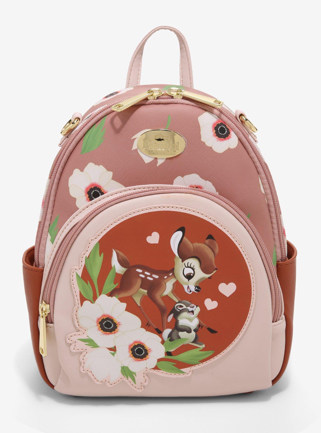 Loungefly Disney Bambi Watercolor Mini Backpack 
