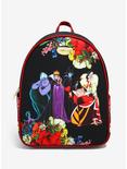 Disney Villains Group Portrait Floral Mini Backpack - BoxLunch Exclusive, , hi-res