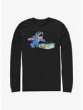 Disney Lilo & Stitch DJ Stitch Long-Sleeve T-Shirt, BLACK, hi-res