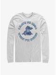 Disney Lilo & Stitch No Idea Long-Sleeve T-Shirt, WHITE, hi-res