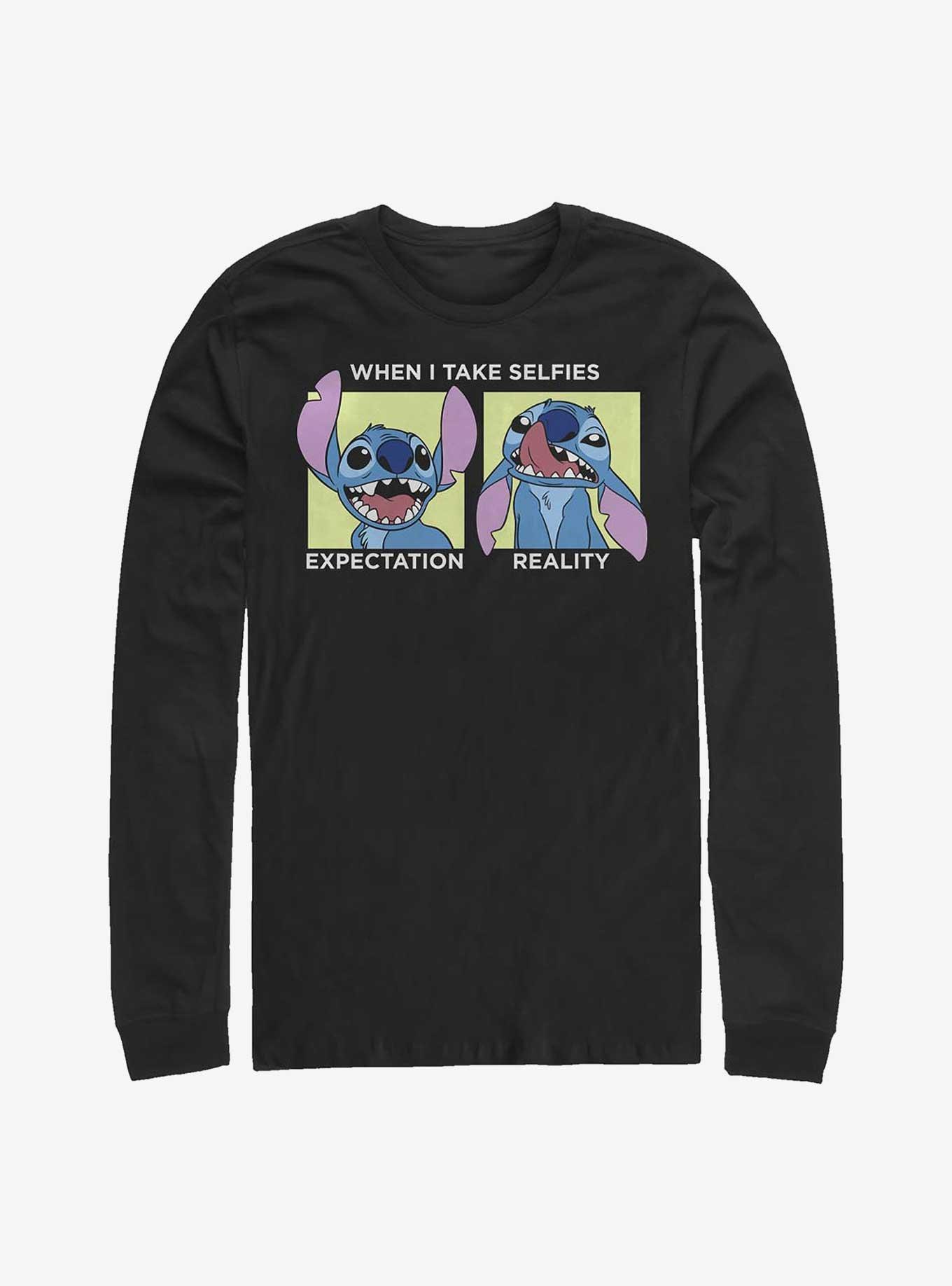 Disney Lilo & Stitch Selfie Long-Sleeve T-Shirt, , hi-res