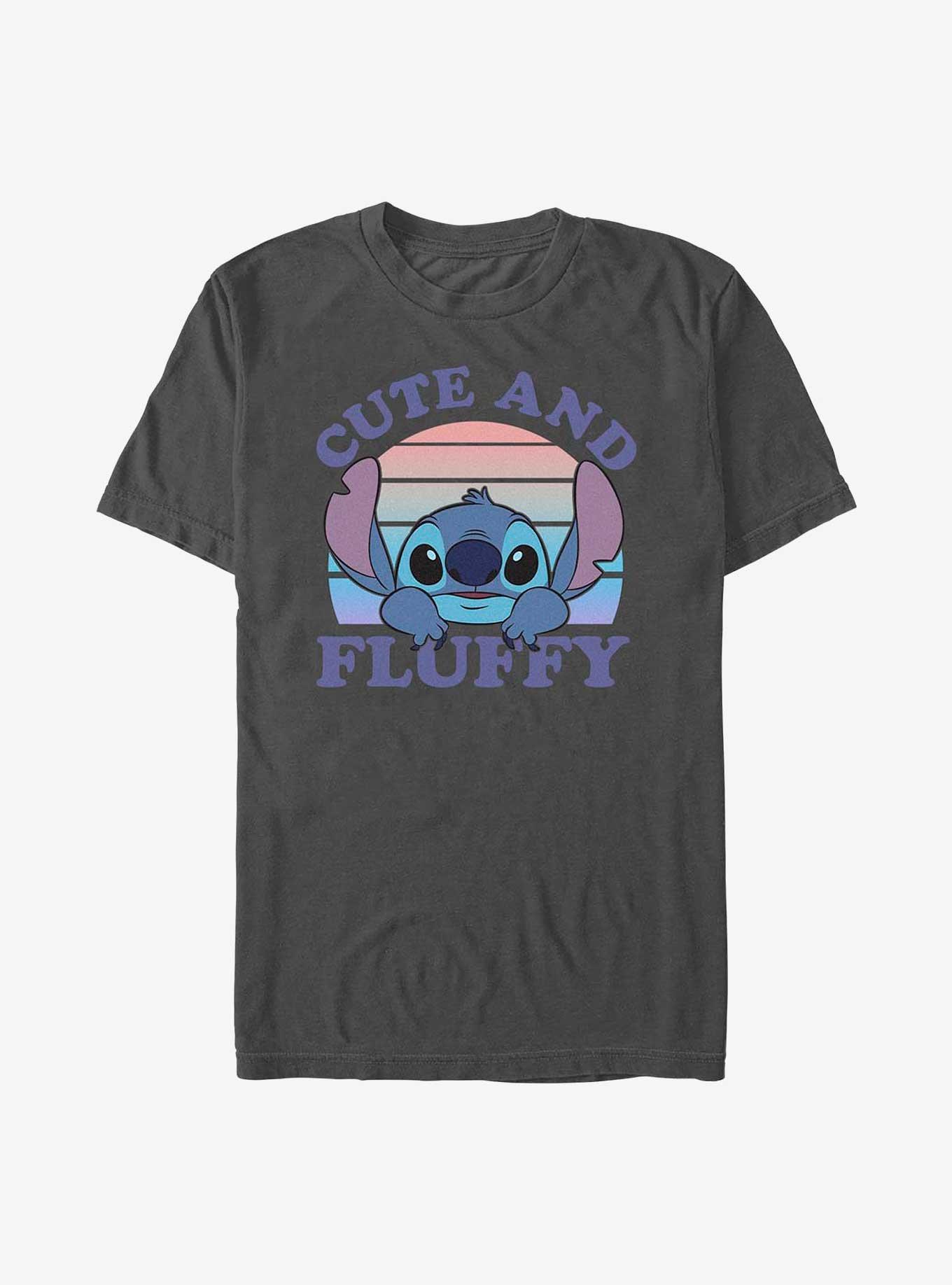 Disney Lilo & Stitch Cute And Fluffy T-Shirt, , hi-res