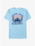 Disney Lilo & Stitch Cute And Fluffy T-Shirt, LT BLUE, hi-res