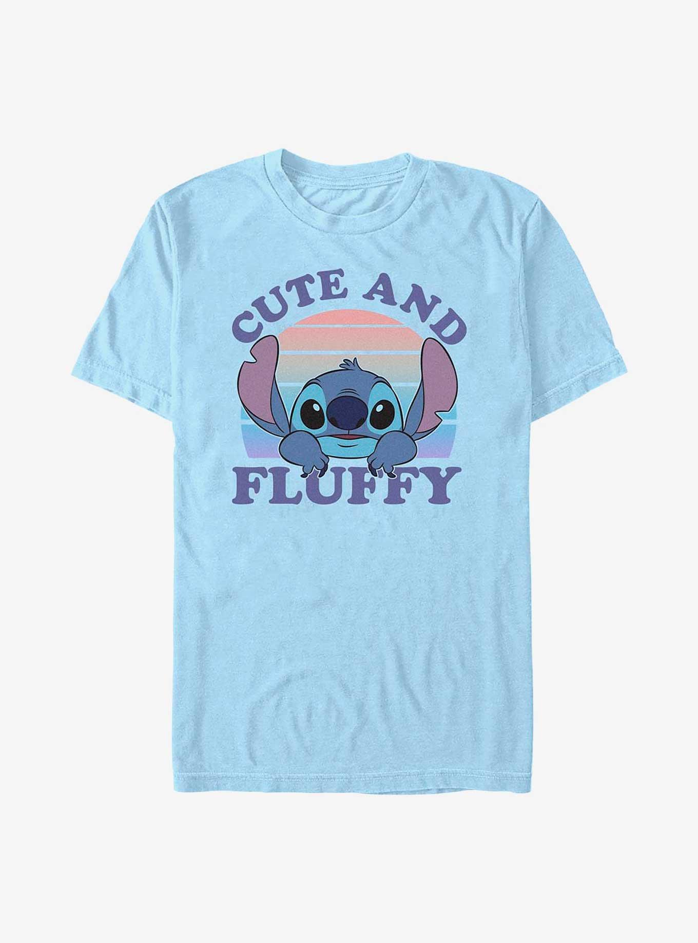 Disney Lilo & Stitch Cute And Fluffy T-Shirt, , hi-res