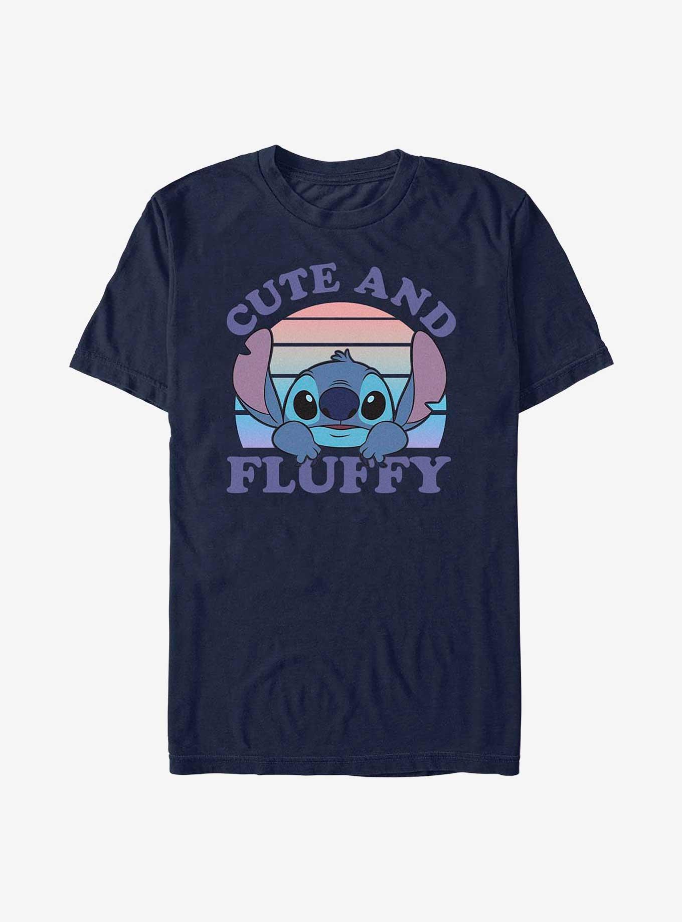 Disney Lilo & Stitch Cute And Fluffy T-Shirt, , hi-res