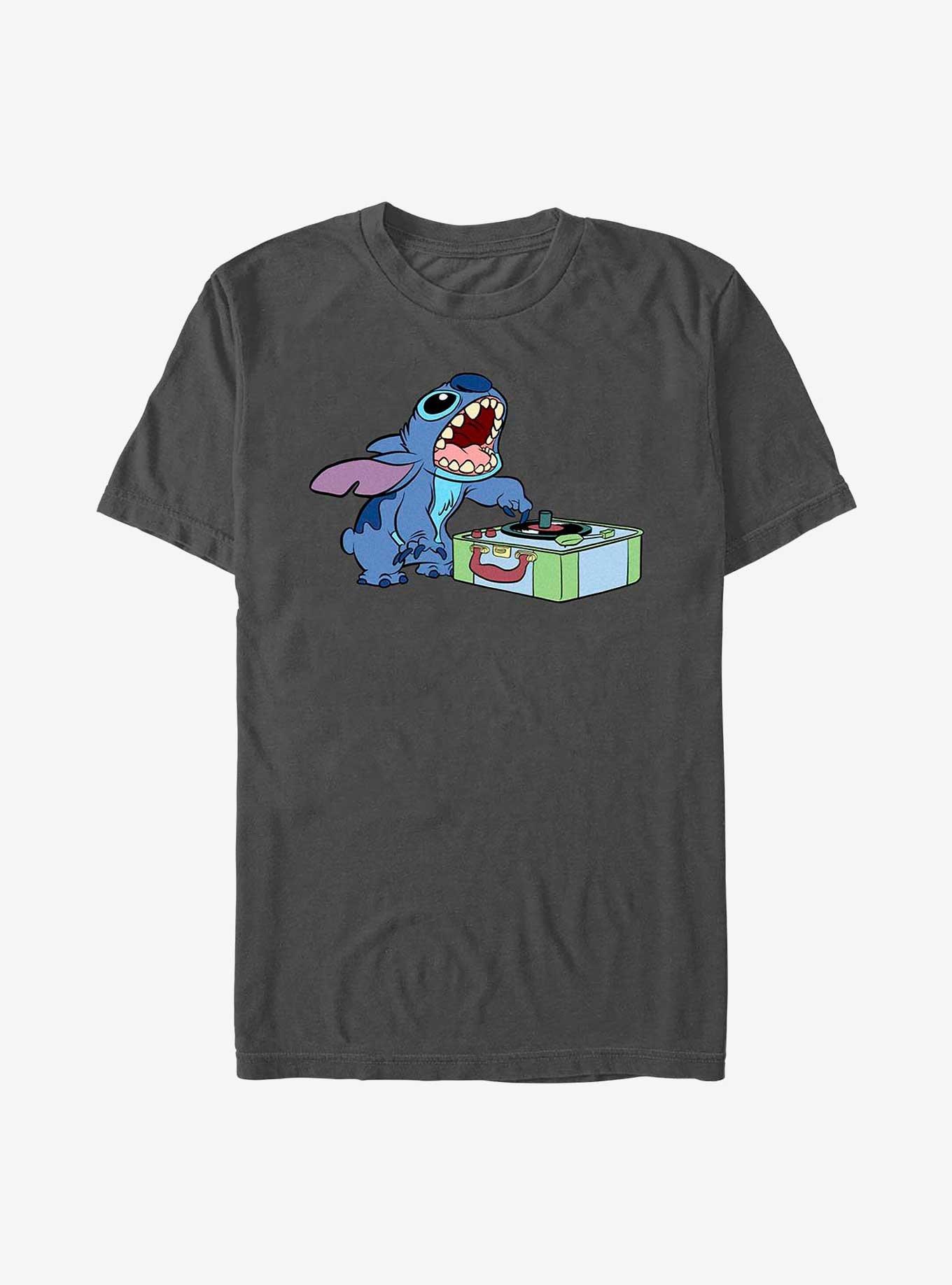 Disney Lilo & Stitch DJ Stitch T-Shirt, CHARCOAL, hi-res