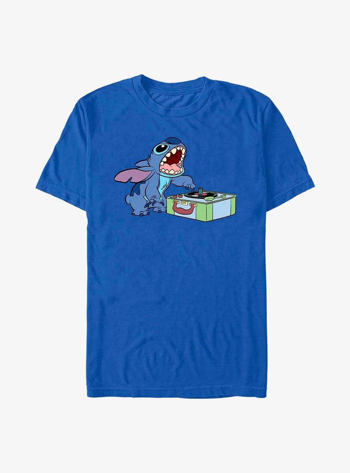 Disney Lilo & Stitch DJ Stitch T-Shirt, ROYAL, hi-res