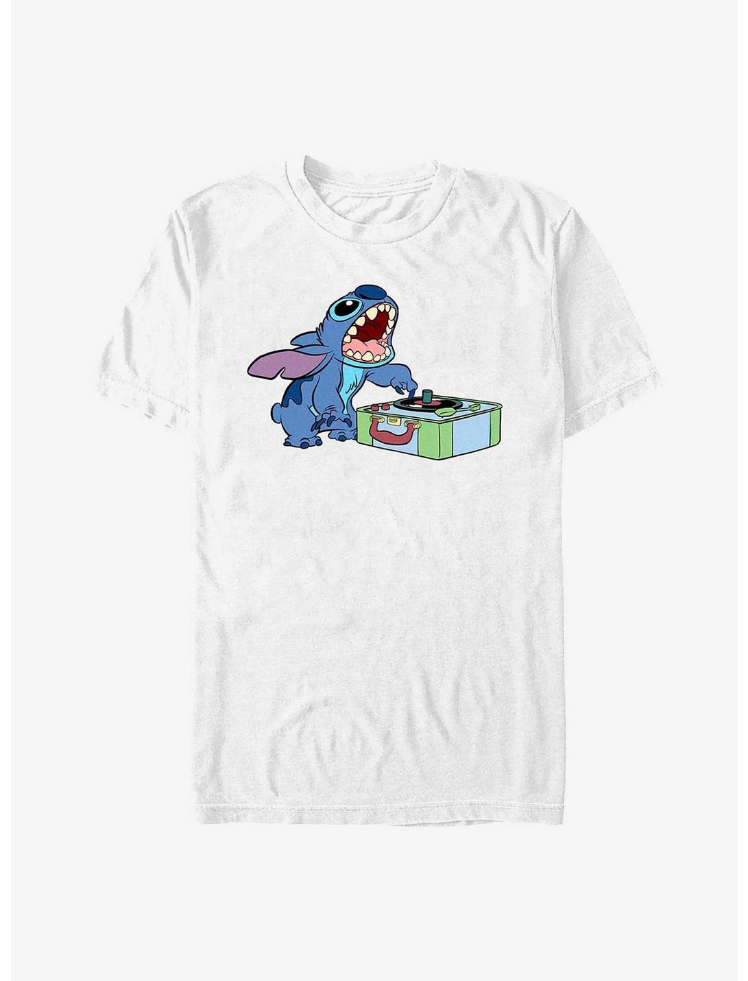 Disney Lilo & Stitch DJ Stitch T-Shirt, WHITE, hi-res