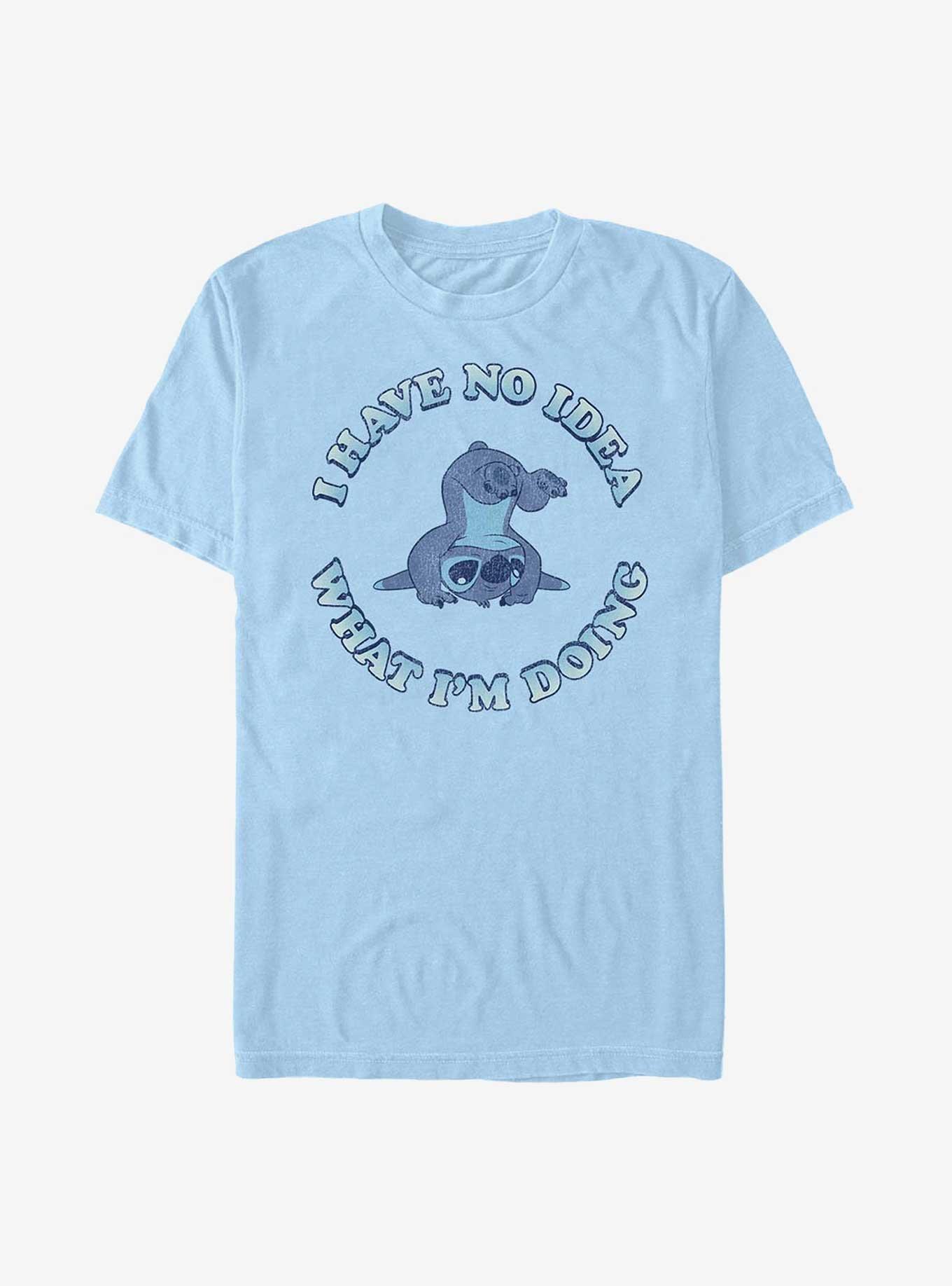 Disney Lilo & Stitch No Idea T-Shirt, , hi-res