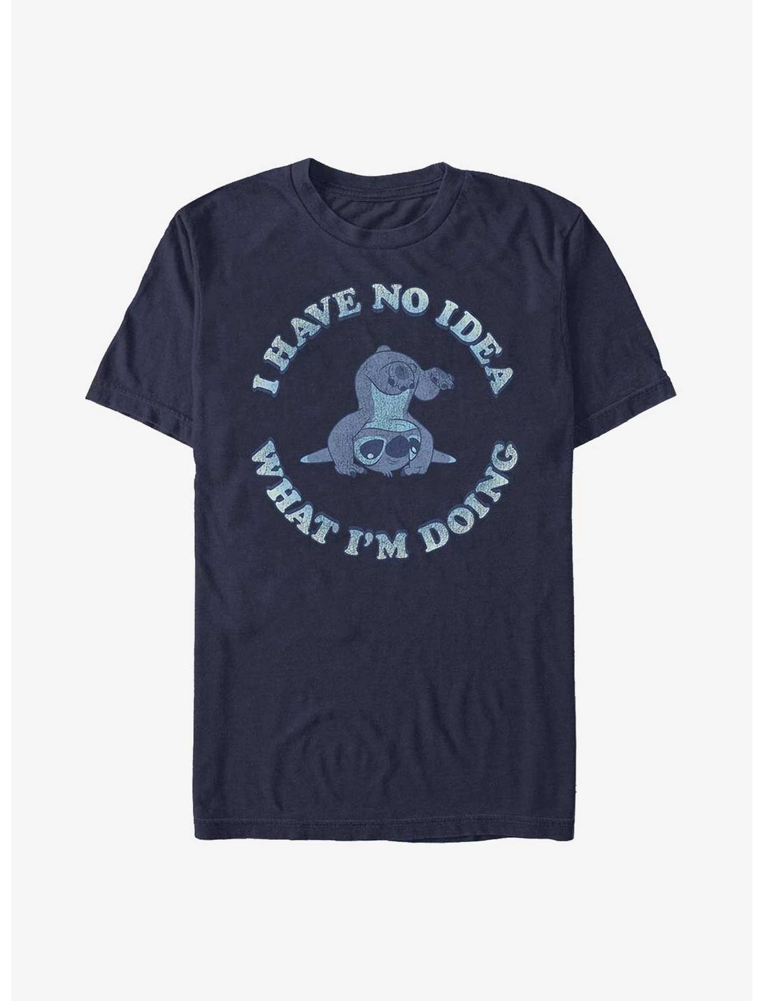 Disney Lilo & Stitch No Idea T-Shirt, NAVY, hi-res