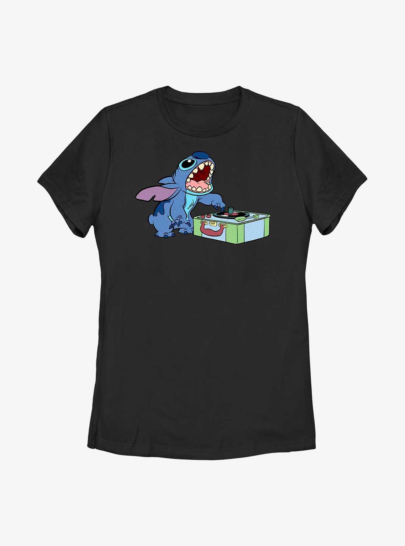 Disney Lilo & Stitch DJ Stitch Womens T-Shirt, , hi-res