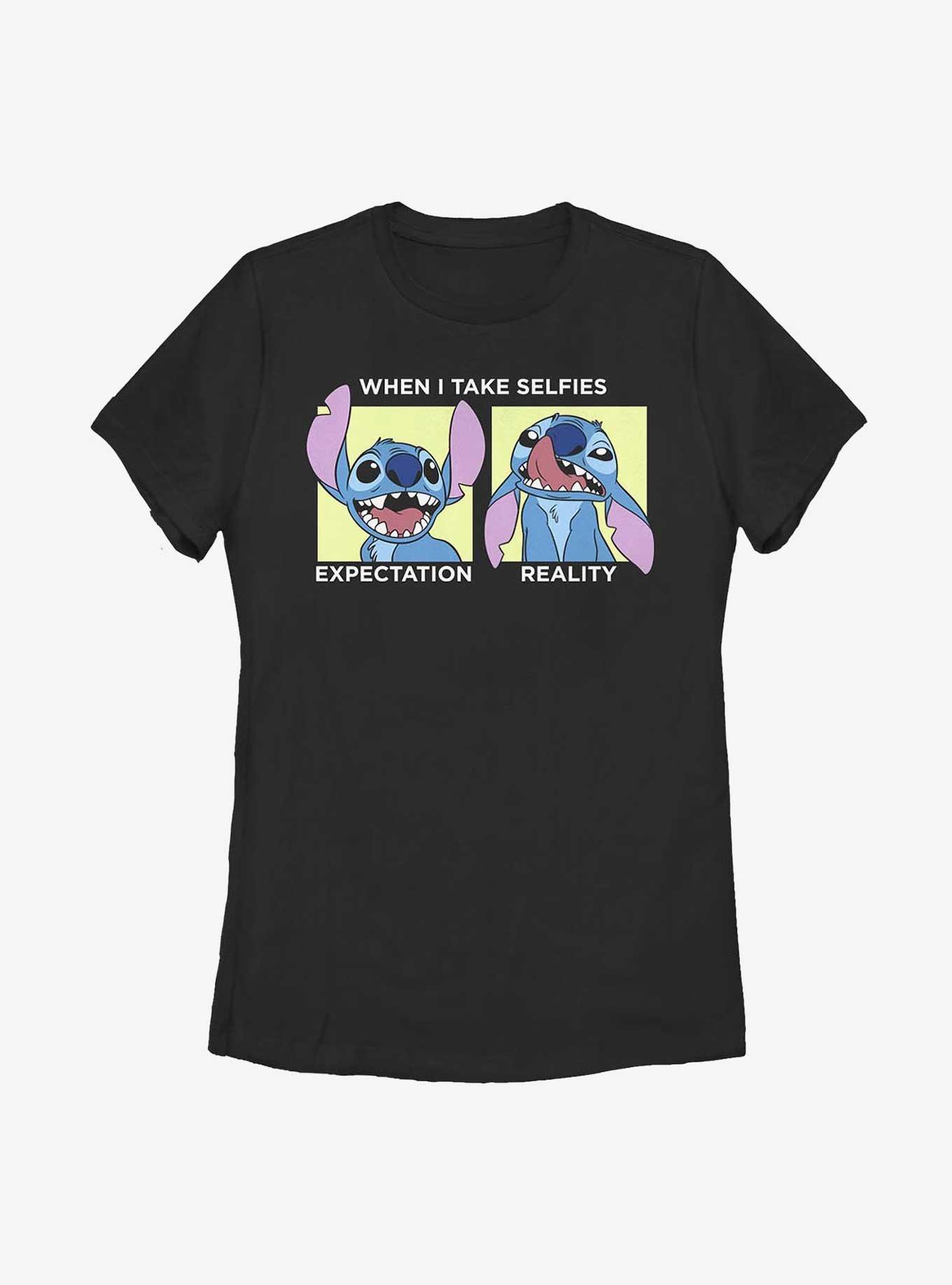 Disney Lilo & Stitch Selfie Womens T-Shirt, , hi-res