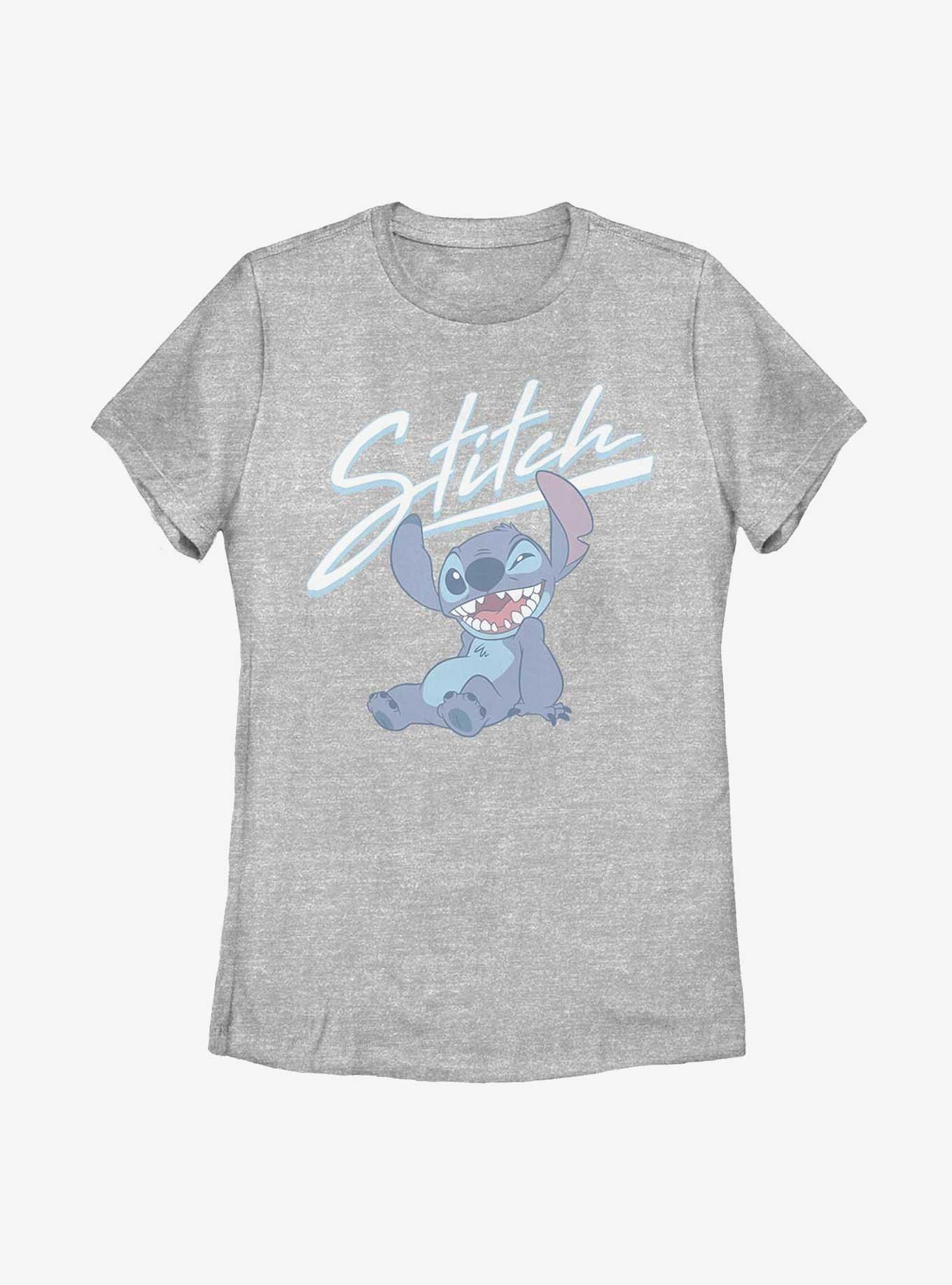 Disney Lilo & Stitch Wink Womens T-Shirt, ATH HTR, hi-res