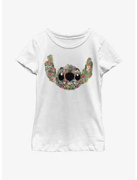 Disney Lilo & Stitch Floral Youth Girls T-Shirt, , hi-res
