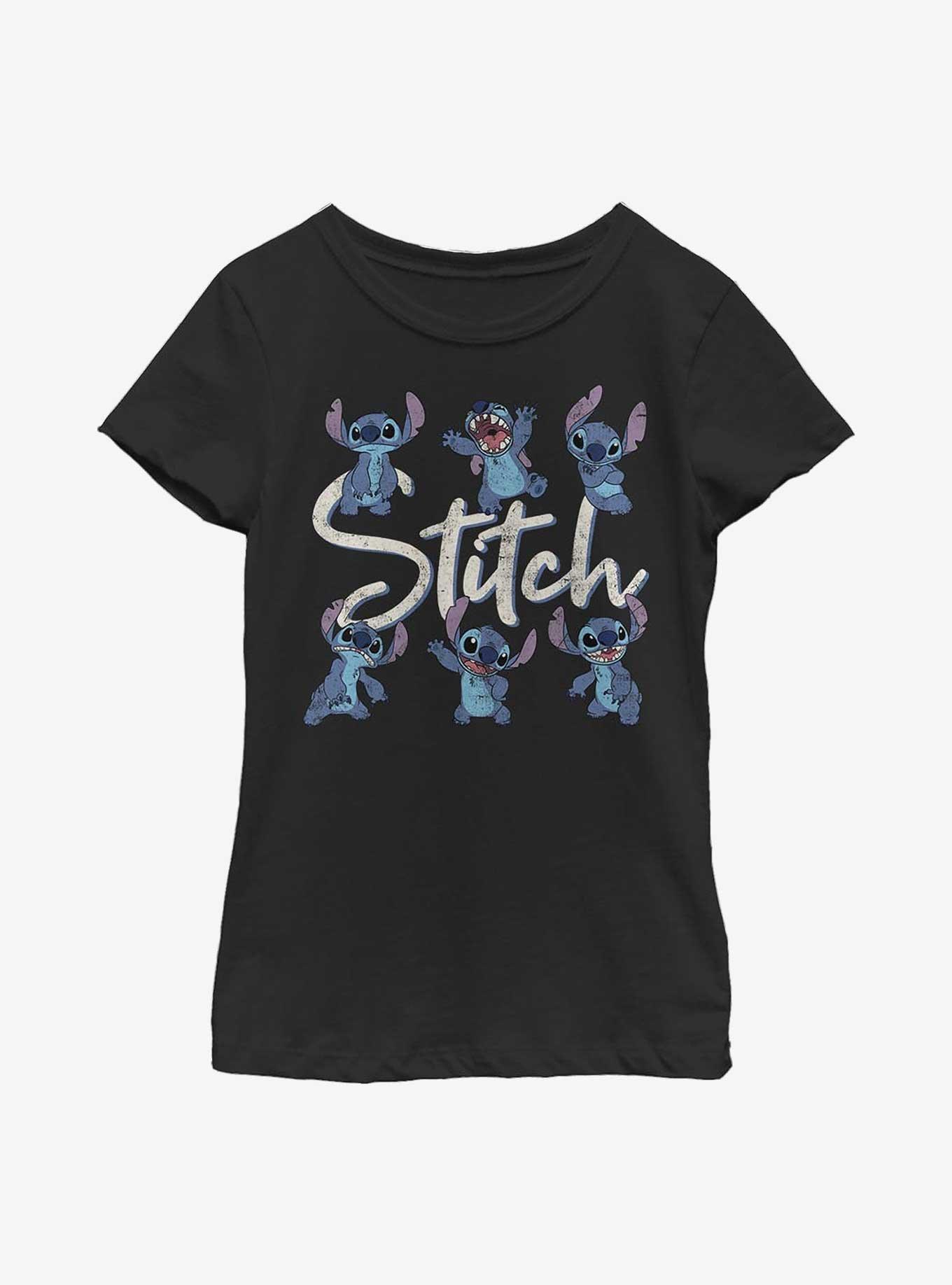 Disney Lilo & Stitch Posing Youth Girls T-Shirt, , hi-res