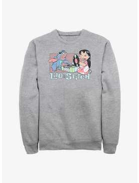 Disney Lilo & Stitch Duo Records Sweatshirt, , hi-res