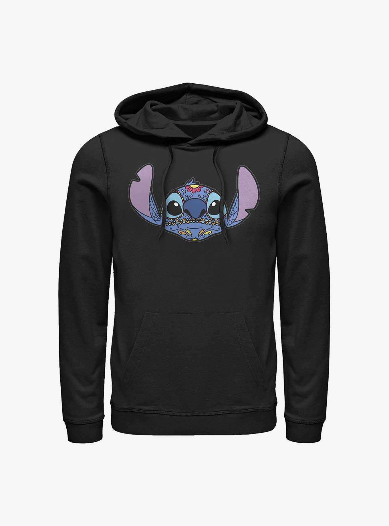 Disney Lilo & Stitch Sugar Skull Stitch Hoodie, , hi-res