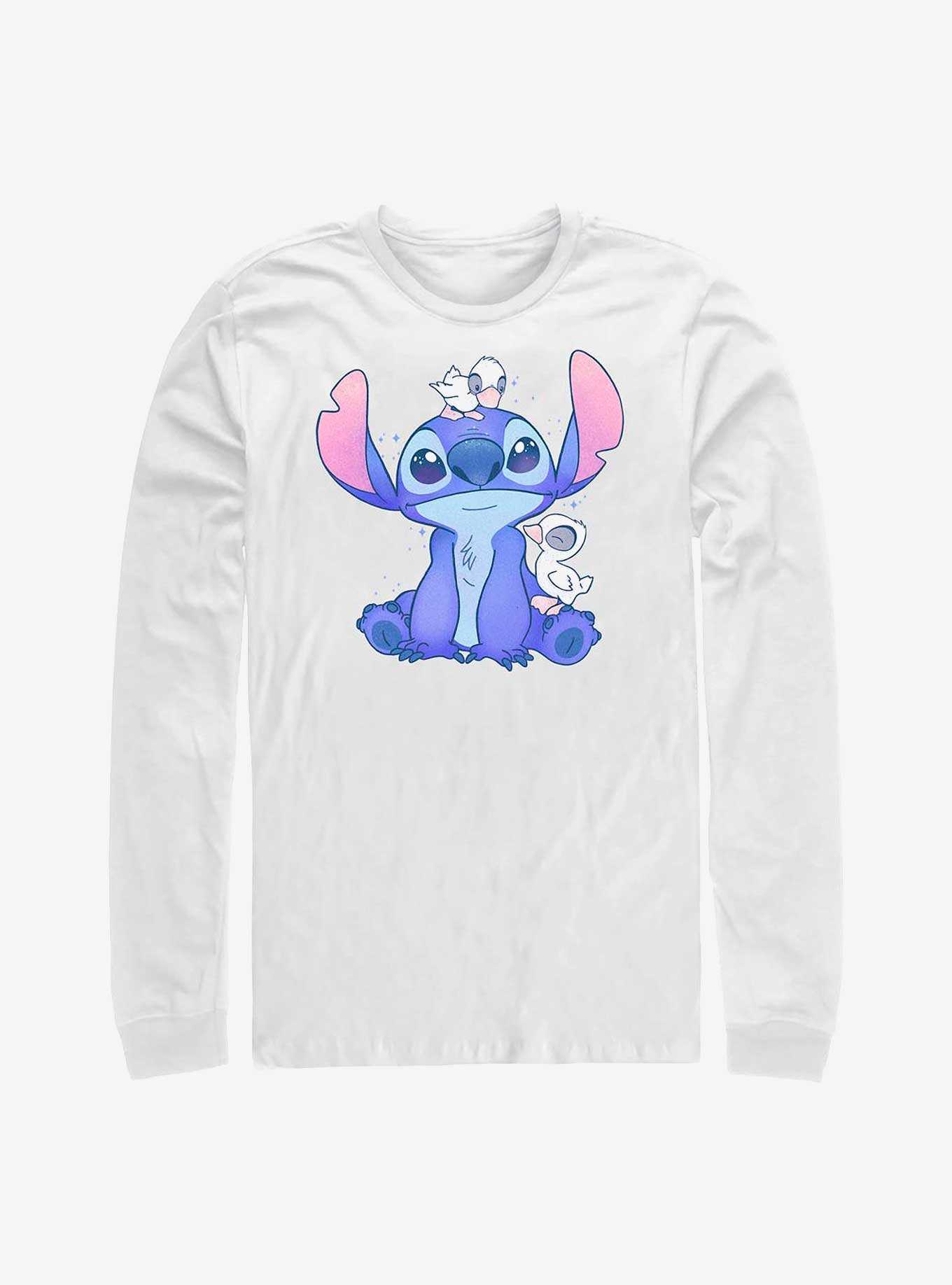 Disney Lilo & Stitch Cute Ducks Long-Sleeve T-Shirt, , hi-res