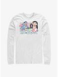 Disney Lilo & Stitch Duo Records Long-Sleeve T-Shirt, WHITE, hi-res