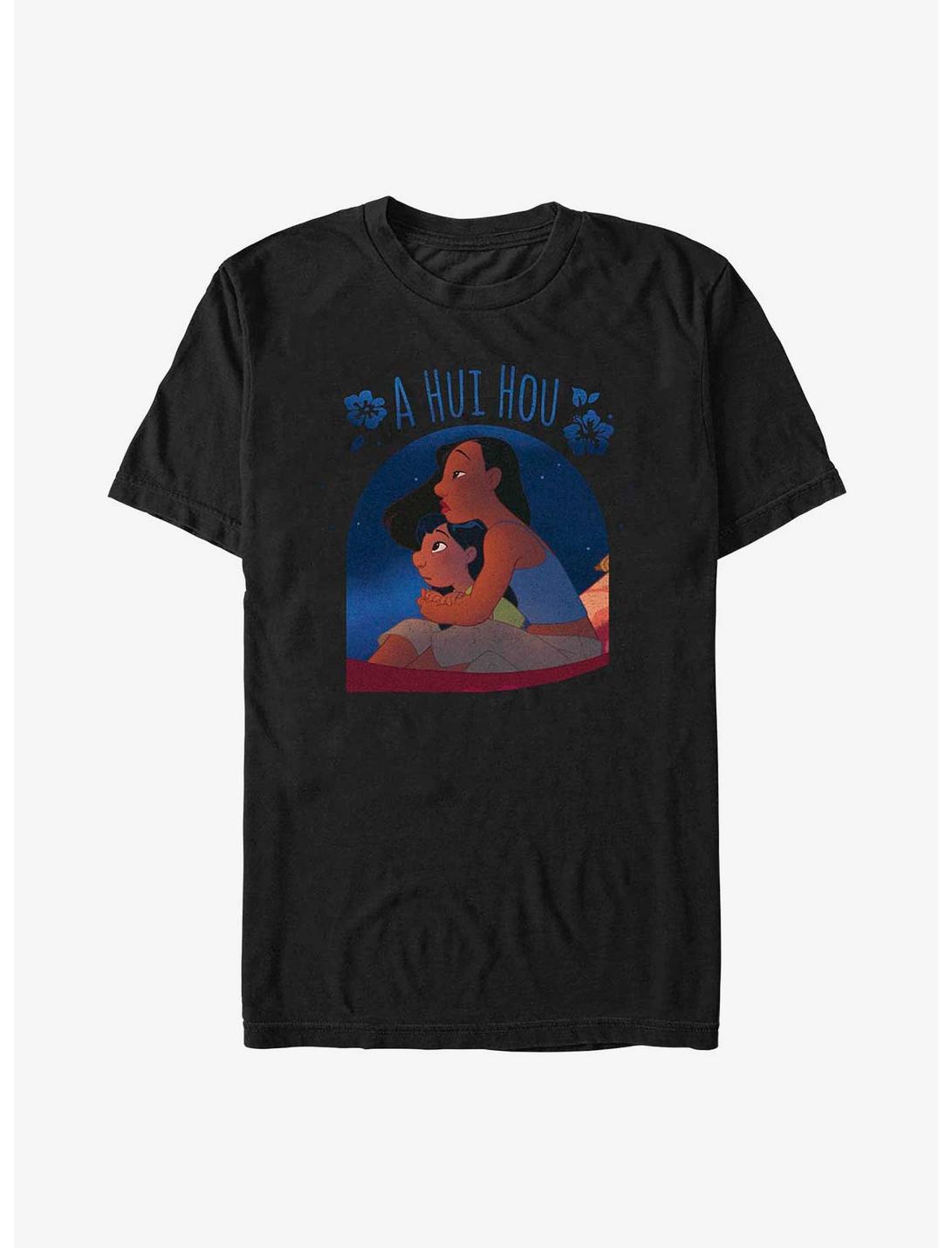 Disney Lilo & Stitch A Hui Hou T-Shirt, BLACK, hi-res