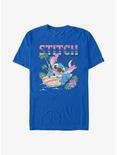 Disney Lilo & Stitch Aloha Surf T-Shirt, ROYAL, hi-res