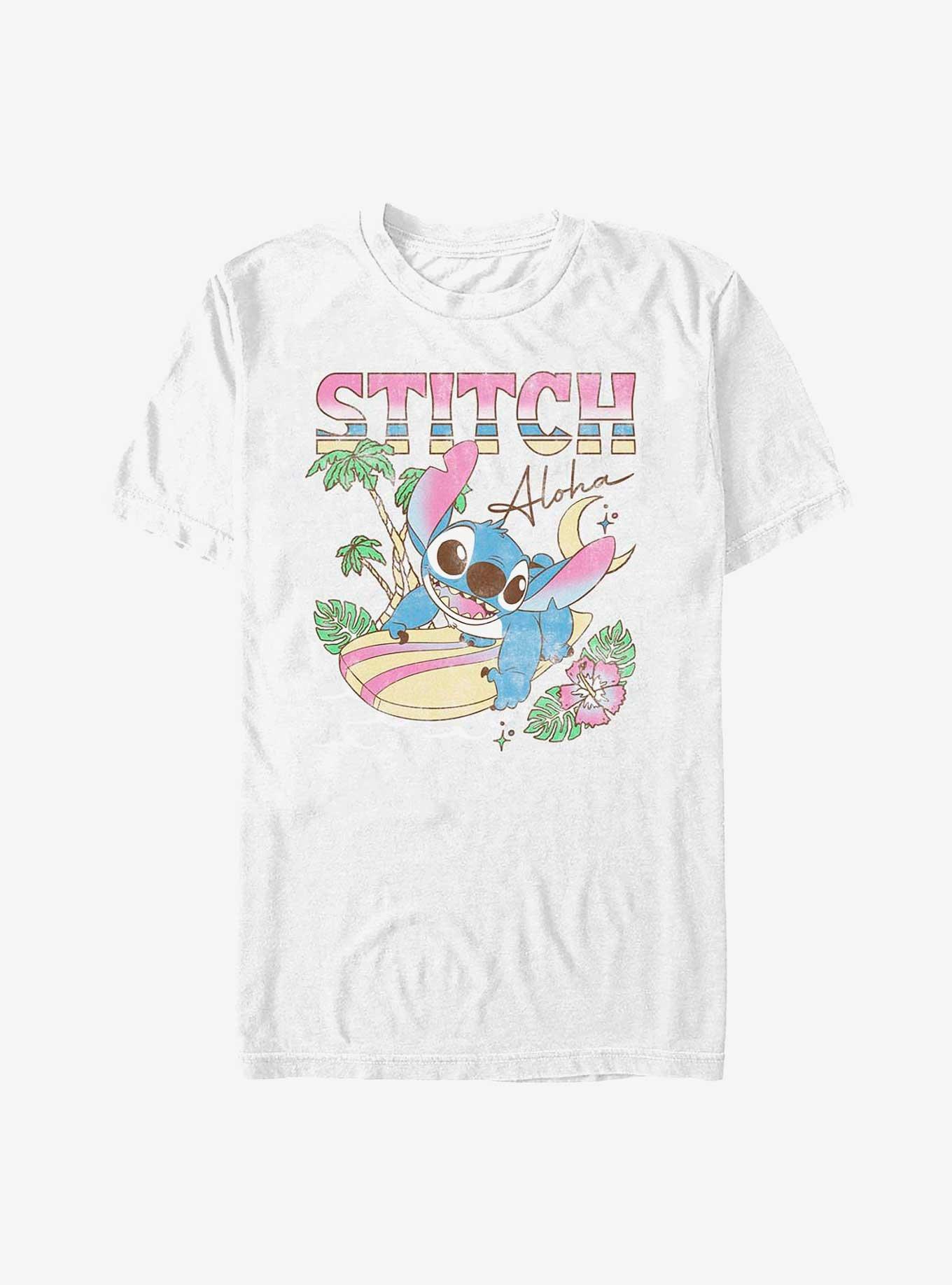 Disney Lilo & Stitch Aloha Surf T-Shirt, , hi-res