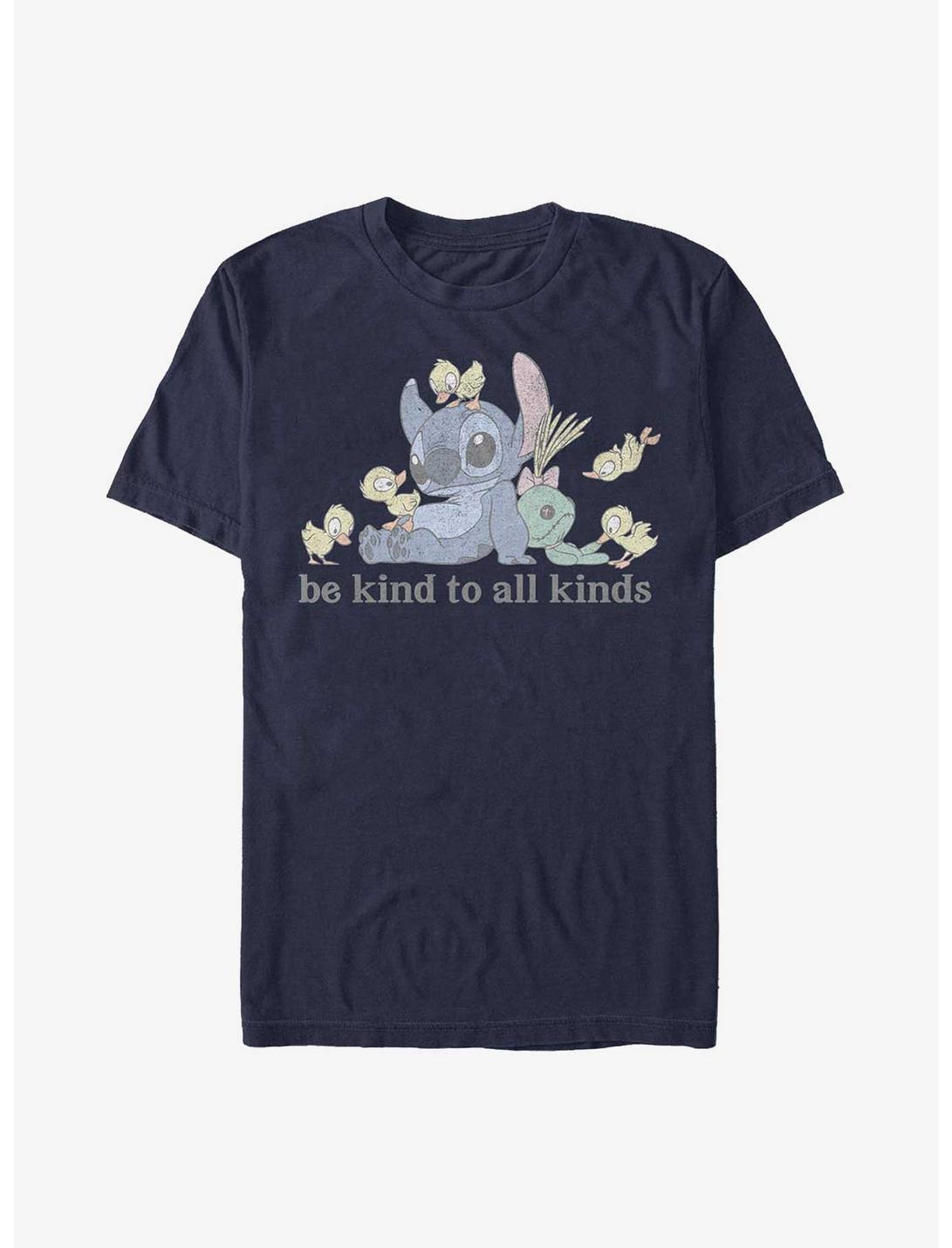 Disney Lilo & Stitch Kind To All Kinds T-Shirt, NAVY, hi-res