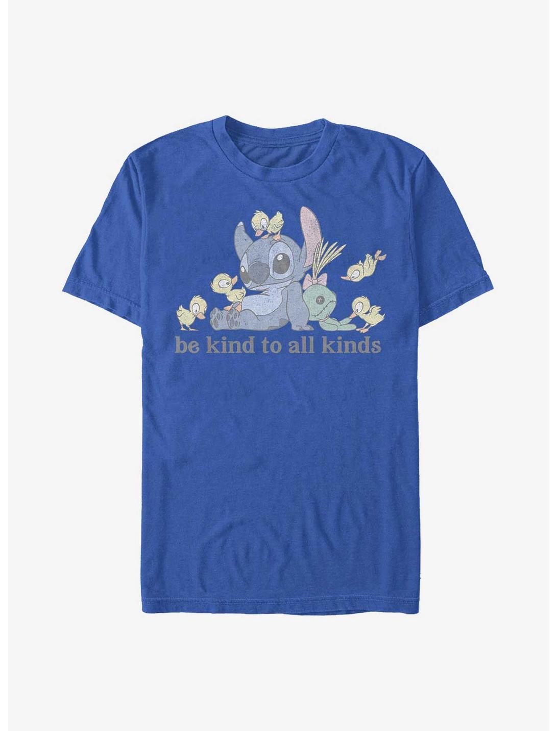 Disney Lilo & Stitch Kind To All Kinds T-Shirt, ROYAL, hi-res