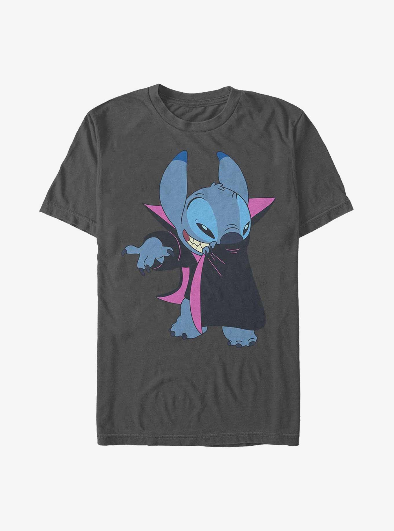 Disney Lilo & Stitch Vampire Stitch T-Shirt, CHARCOAL, hi-res