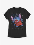 Disney Lilo & Stitch Pixelated Womens T-Shirt, BLACK, hi-res