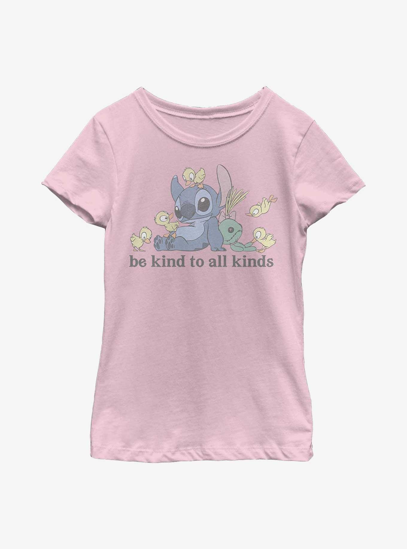 Disney Lilo & Stitch Kind To All Kinds Youth Girls T-Shirt, , hi-res