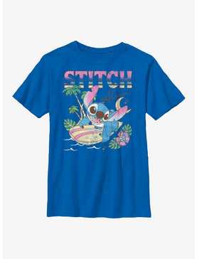 Disney Lilo & Stitch Aloha Surf Youth T-Shirt, , hi-res