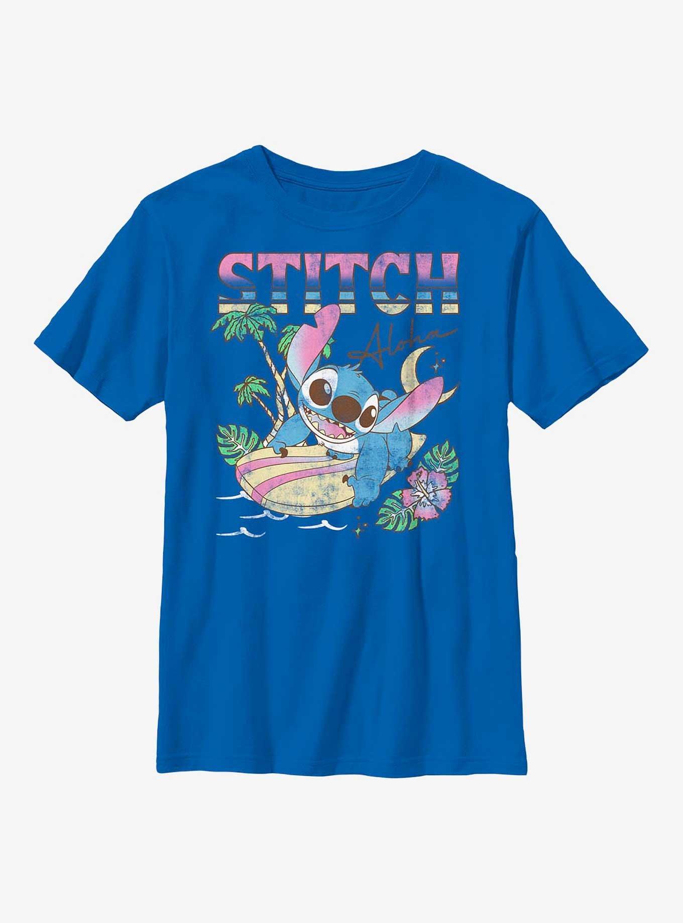 Disney Lilo & Stitch Aloha Surf Youth T-Shirt, , hi-res
