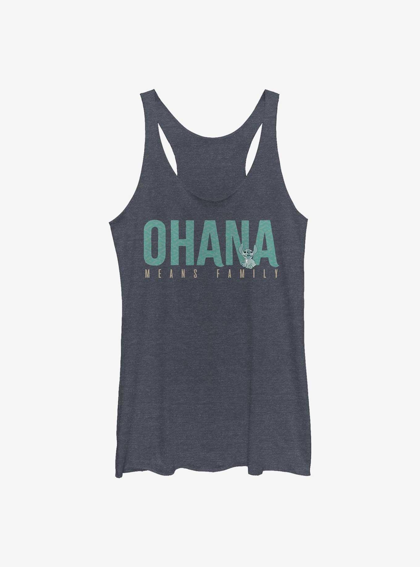 Disney Lilo & Stitch Ohana Bold Womens Tank Top, , hi-res
