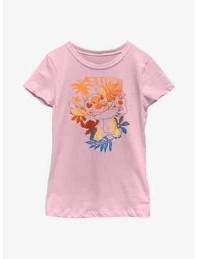 Disney Lilo & Stitch Aloha Stitch Youth Girls T-Shirt, , hi-res