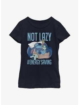 Disney Lilo & Stitch Lazy Energy Youth Girls T-Shirt, , hi-res