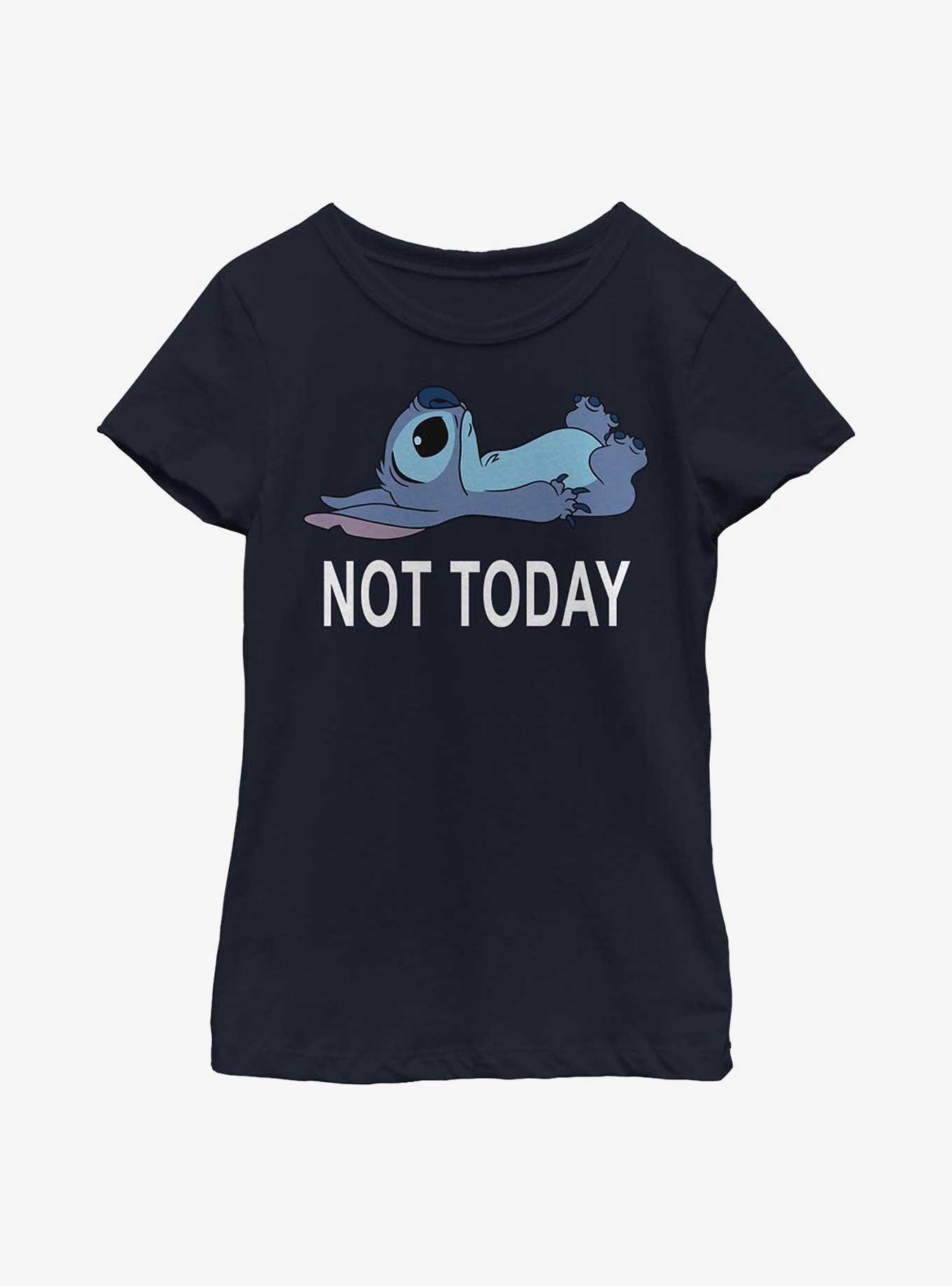 Disney Lilo & Stitch Not Today Youth Girls T-Shirt, , hi-res