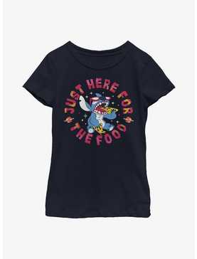 Disney Lilo & Stitch Pizza Youth Girls T-Shirt, , hi-res
