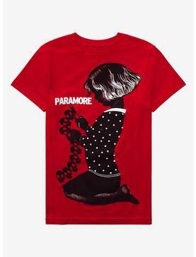 Paramore Child With Paper Skulls Boyfriend Fit Girls T-Shirt, , hi-res