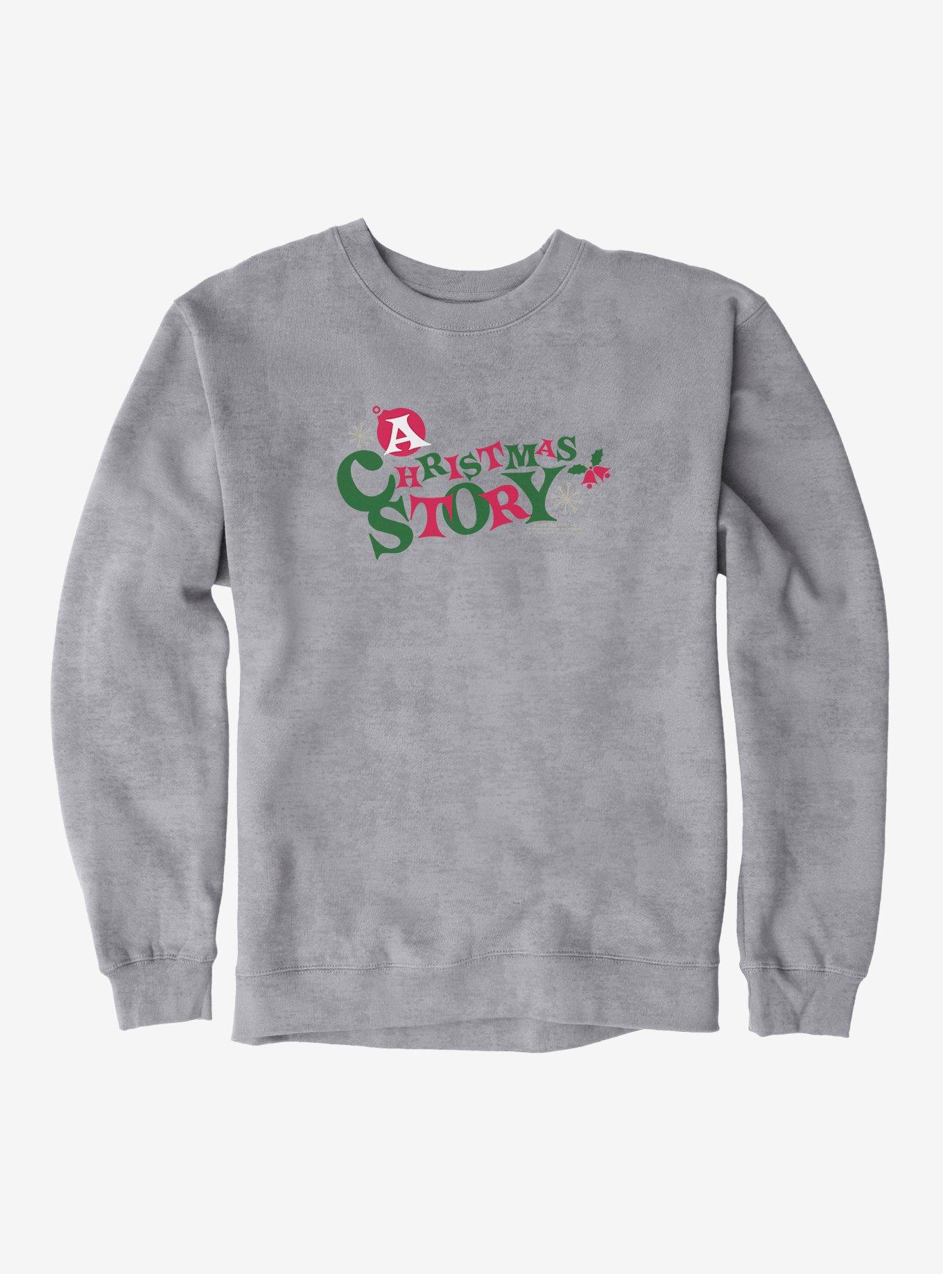 A Christmas Story  Toy Logo  Sweatshirt, HEATHER GREY, hi-res