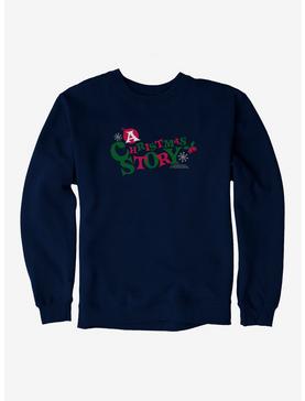 A Christmas Story  Toy Logo  Sweatshirt, NAVY, hi-res
