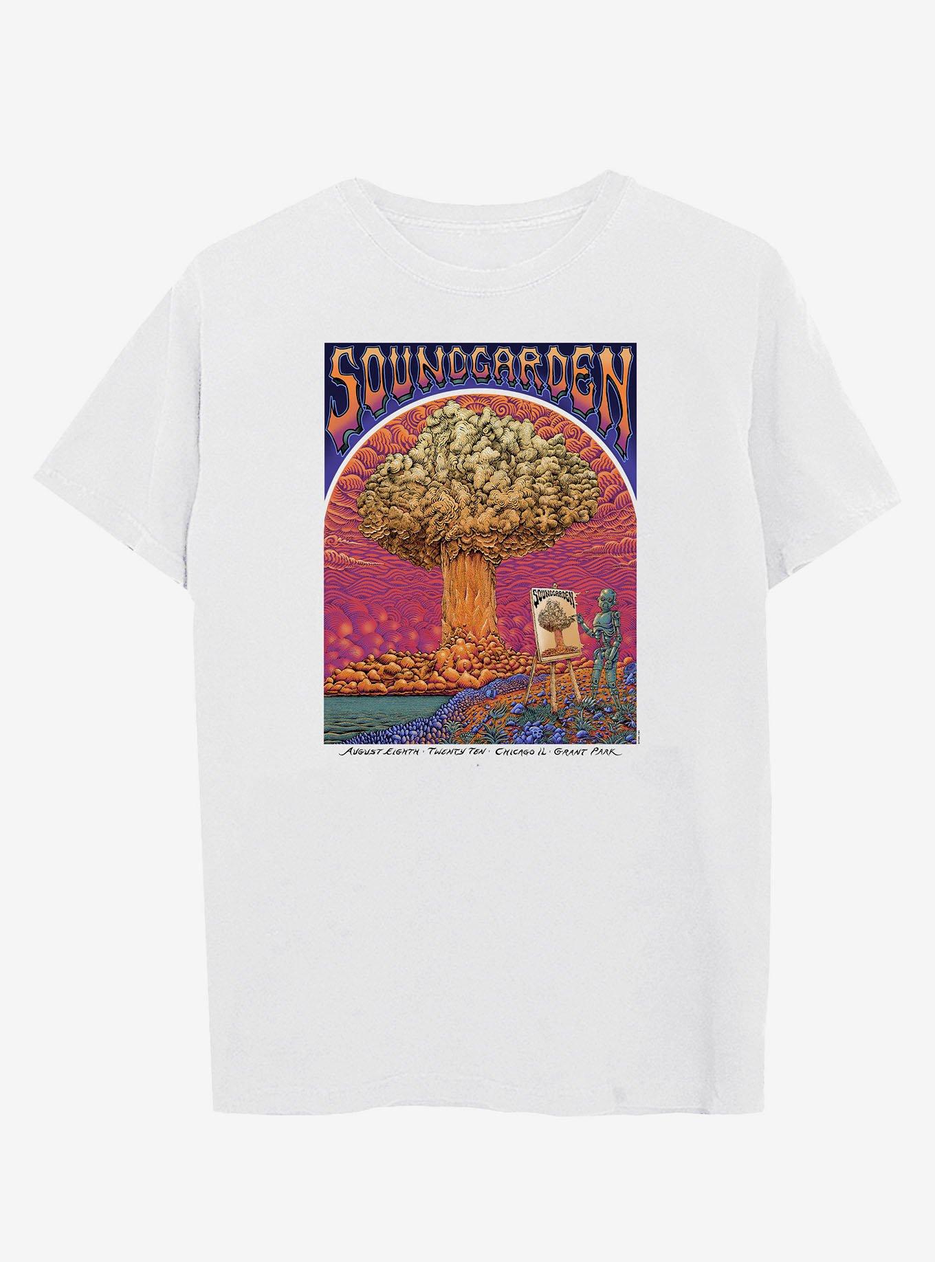 Soundgarden Chicago 2010 Show Girls T-Shirt | Hot Topic