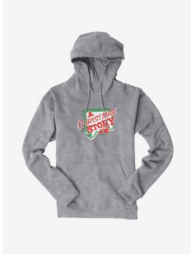 A Christmas Story  Bubble Logo  Hoodie, HEATHER GREY, hi-res