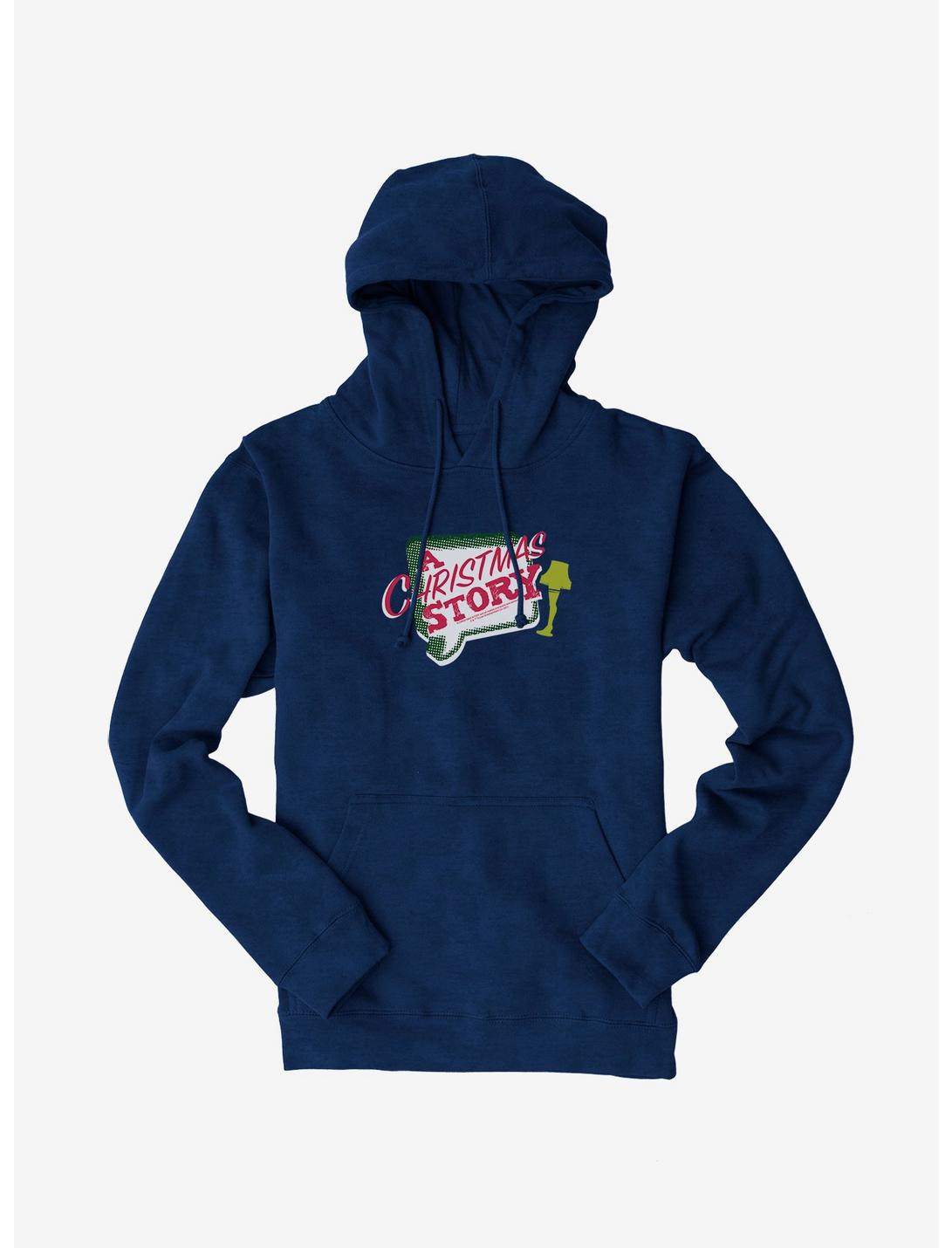 A Christmas Story  Lamp Bubble  Hoodie, NAVY, hi-res