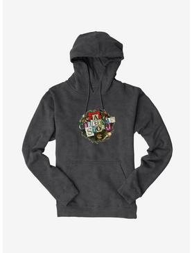 A Christmas Story  Wreath  Hoodie, CHARCOAL HEATHER, hi-res
